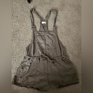 Wilfred Brown Overalls with Adjustable Straps *Stained*
